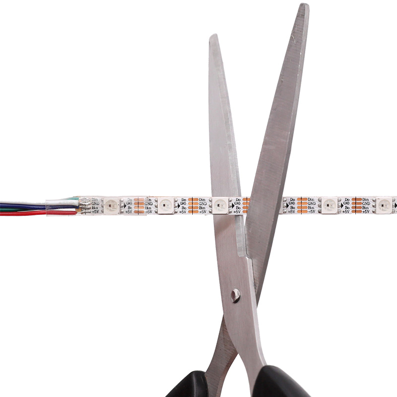 WS2813 5mm/0.20in Width 300LEDs 16.4Ft Breakpoint-continue Individual Addressable RGB LED Strip Light WS2813 5mm/0.20in Width 300LEDs 16.4Ft Breakpoint-continue Individual Addressable RGB LED Strip Light